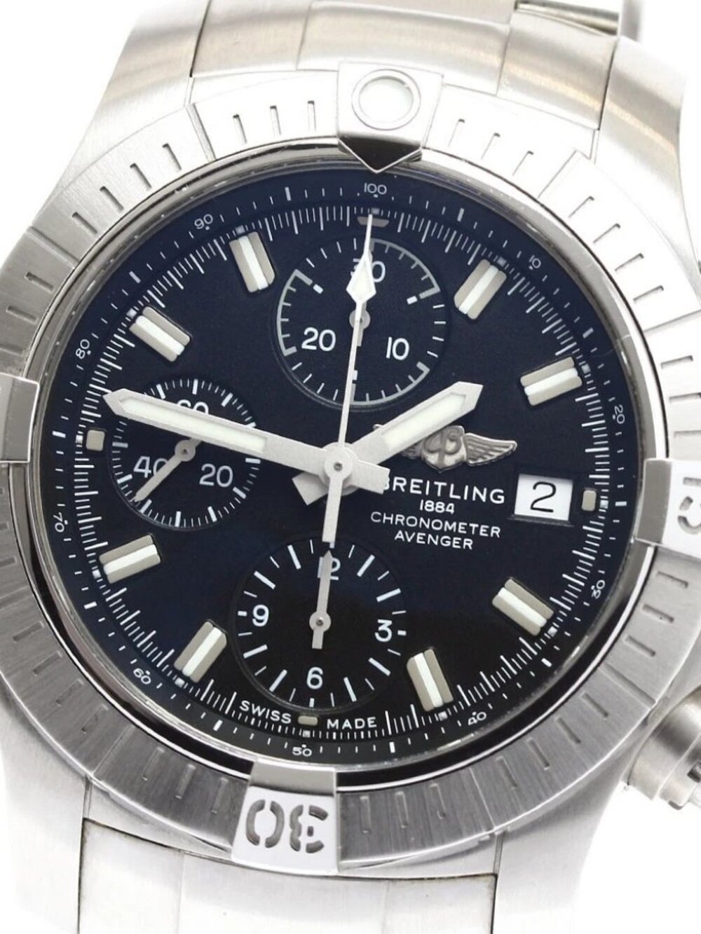 BREITLING Avenger chronograph 43 A13385 Date Automatic Men's Watch